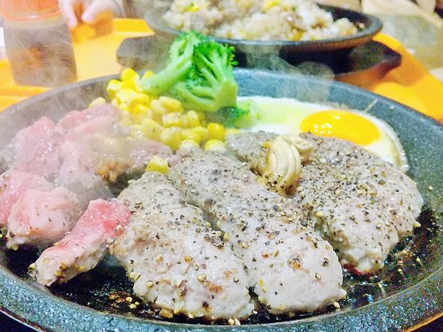 カットステーキとハンバーグの鉄板焼_ペッパーランチ横須賀中央店
