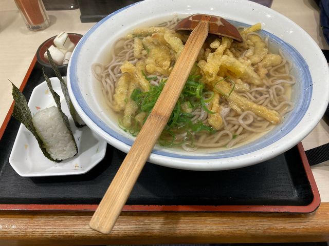 ごぼう天そばトリプル_鳴門うどん錦町店