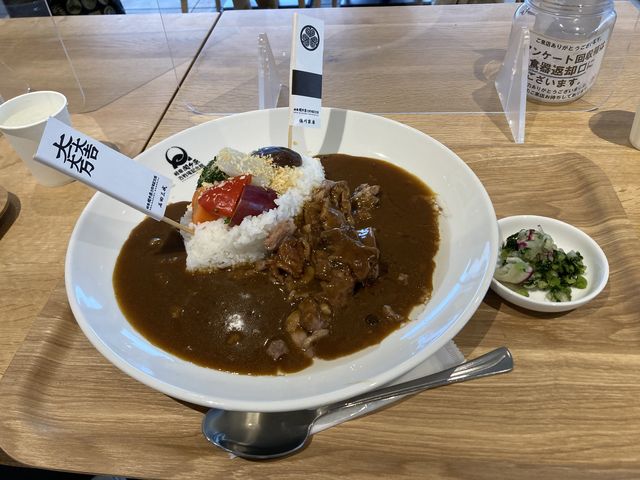カレー美味しかった_岐阜関ケ原古戦場記念館
