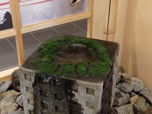 蹲踞_蕎麦屋神楽