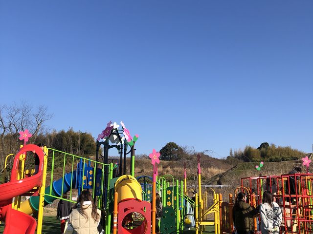 すぐそばにある道の駅の遊具♪_BerryParkいずみの