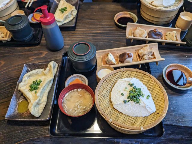 とうふ定食_岡本とうふ店