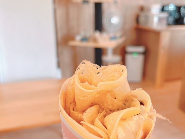 チョコバナナクレープ_ミルクポット