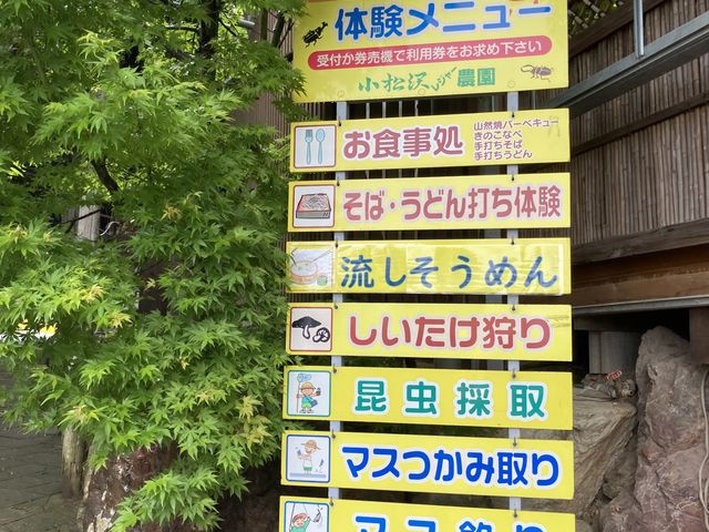 体験メニュー一覧_小松沢レジャー農園