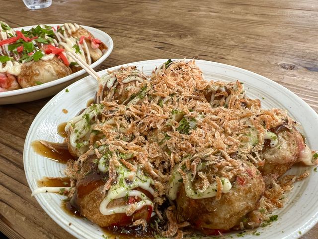 たこ焼き 王道としそマヨポン酢_あまべの郷 関あじ関さば館