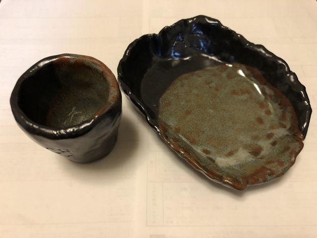こちらは、焼いてもらい、1ヶ月後に発送して貰いました_村山陶芸