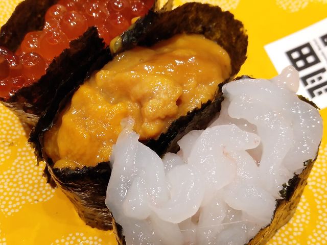 かがやき3貫_海鮮居酒屋羽田市場 グランスタ東京店