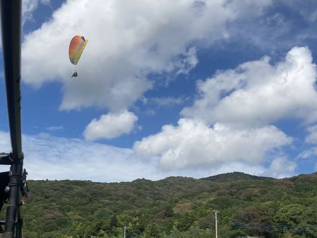 素晴らしい景色でした_こまちパラグライダースクール つくば校