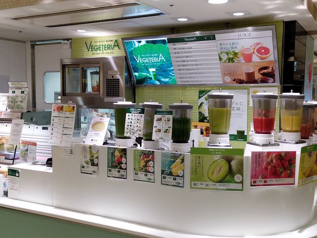 ジュ ーサーずらり_ベジテリア 吉祥寺ロンロン店
