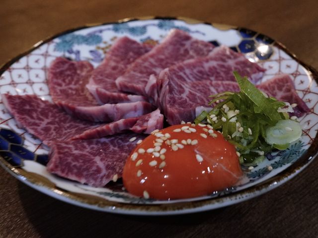 ハラミユッケ1580円_ホルモン大東ミラク