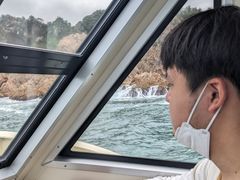 浦富海岸島めぐり遊覧船の写真2