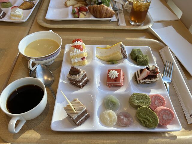 まずは、スイーツ!_川越プリンスホテル