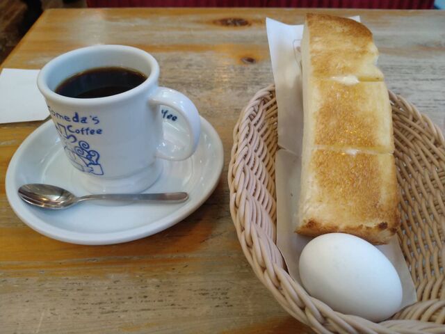 コメダ珈琲でモーニング_コメダ珈琲店 京都伏見店