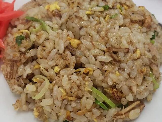ゴロッとした焼豚が入ったチャーハンも美味でした_たかばしラーメン 京都南インター店