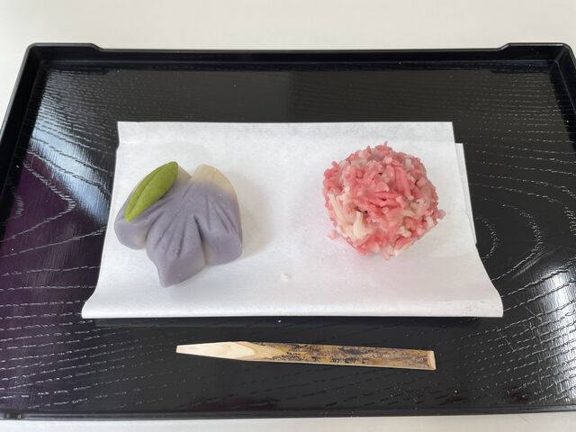 楽しい経験でした。甘さ控えめで2つペロリといただけお抹茶も美味しかったです。_日本文化体験 庵an東京