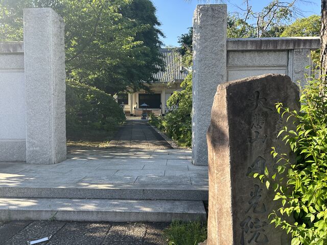 都心とは思えない趣き_円光院