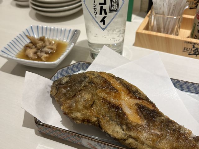 姿揚げ500えんー_大衆酒場 煉