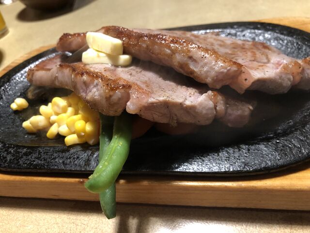 ボリューム満点 ^^_ステーキワン長野戸倉店