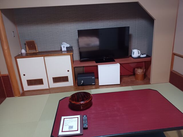 宿泊したお部屋は407号和室 _大江戸温泉物語 恵那峡