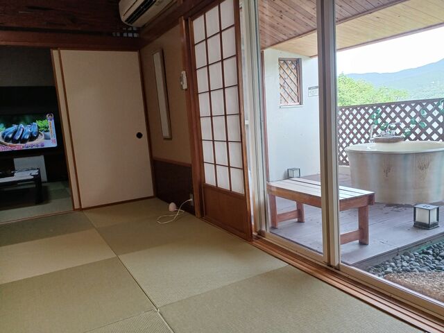 畳がとても気持ちよかったです_大江戸温泉物語 恵那峡