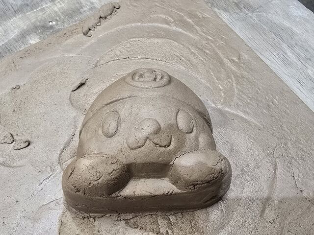 きれいにぬけました_鬼瓦工房 鬼義