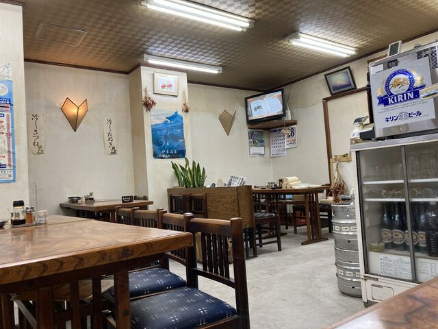 店内はこんな感じです_阿於喜食堂(あおきしょくどう)