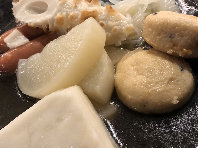 お通しおでん食べ放題!_京出汁おでんと旬菜天ぷら 鳥居くぐり 池袋店