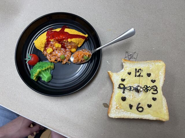 可愛い作品が出来上がりました!_食品さんぷる畑 埼玉東松山教室