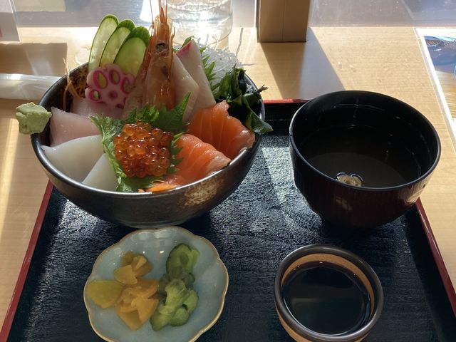 海鮮丼食べました。_道の駅伊勢志摩物産館レストラン道