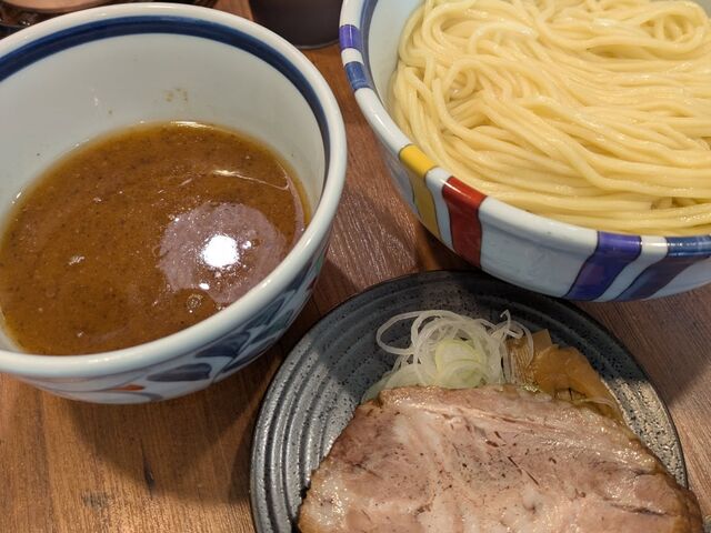 あつもりのつけ麺_中華そば 志の田