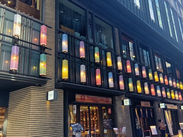 提灯全部ドラクエ_コレド室町テラス