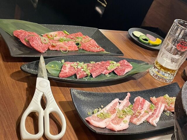 宮古牛特選コース9000円_炭火焼肉 琉宮苑