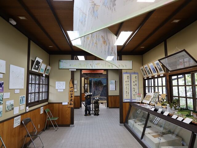 天誅組に関する資料展示_民俗資料館(長屋門)