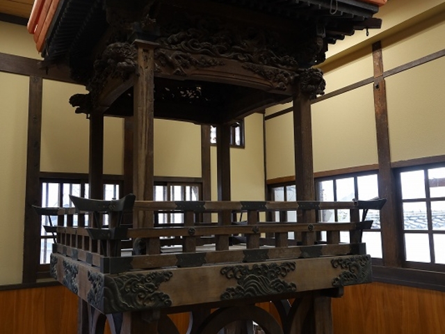 山車_民俗資料館(長屋門)