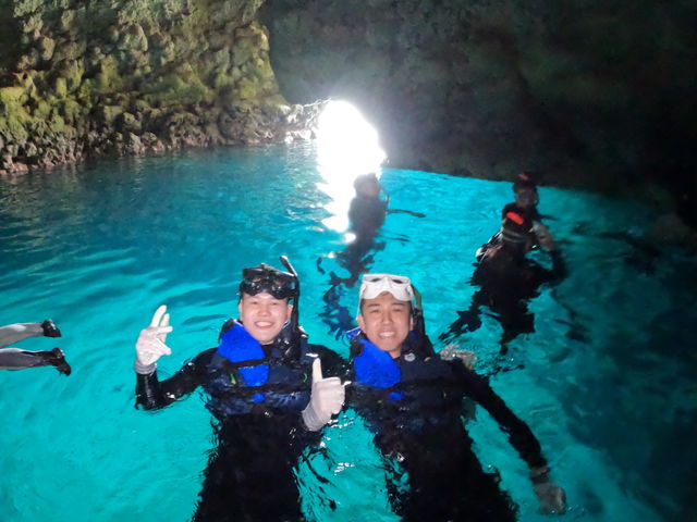 綺麗でした!_DIVE IN CHATAN