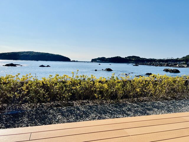 望海の湯
(休憩場所 お風呂からの景色もこんな感じです)_望海の湯
