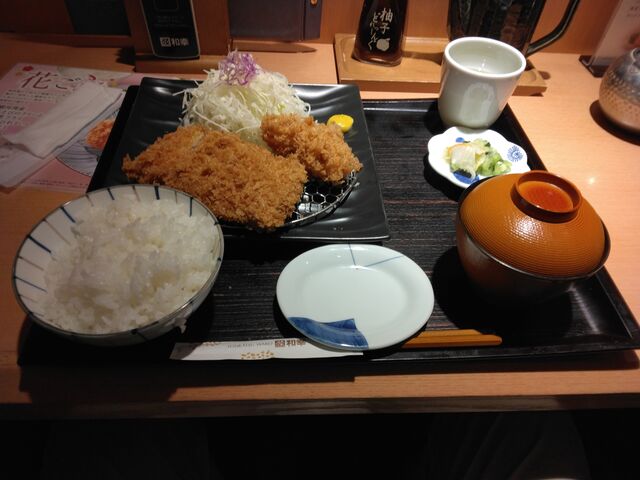 おいしいとんかつです、和幸。_とんかつ和幸 八重洲地下街八重洲店