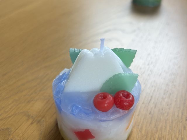 山形の山と、さくらんぼ♪_Yuragi Candle