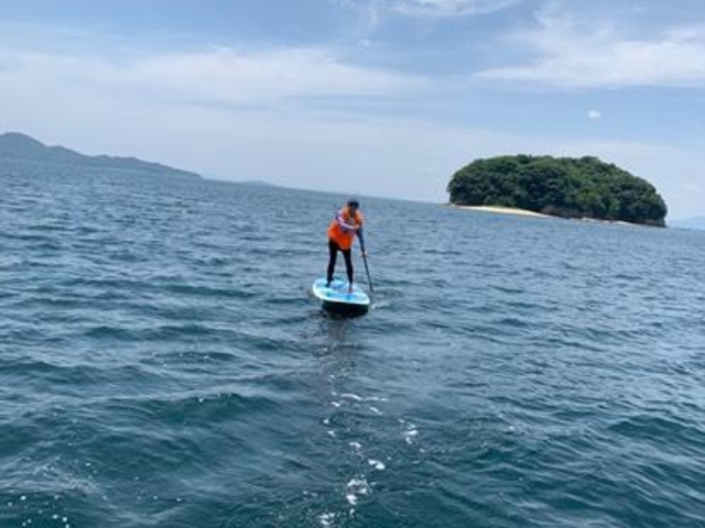 無人島からの帰り。_ocean garden 海の庭