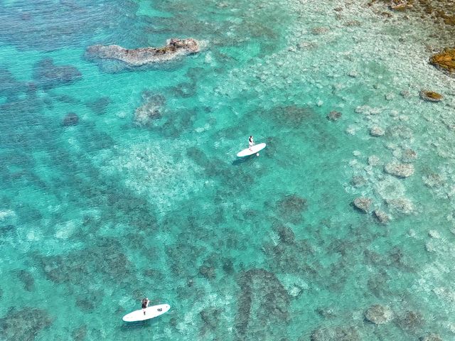 めっちゃ海が綺麗でした_ADOPPU