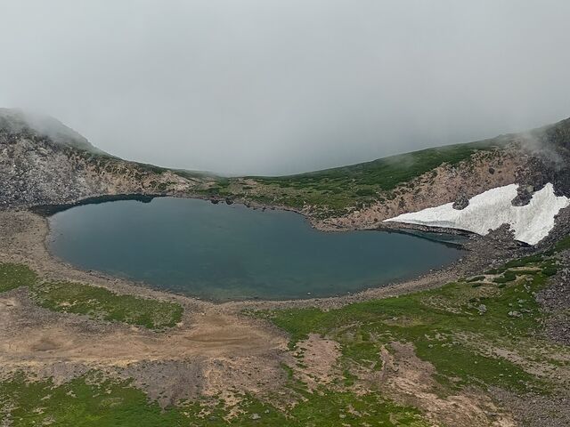 山頂より_乗鞍岳剣ヶ峰