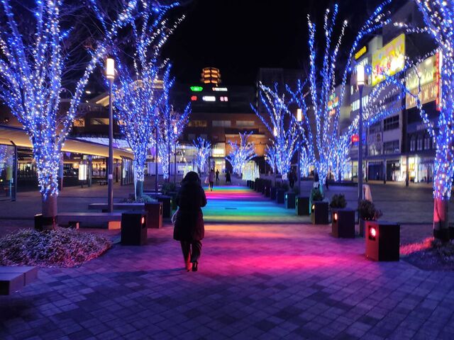 イルミネーション_JRおおいたシティ