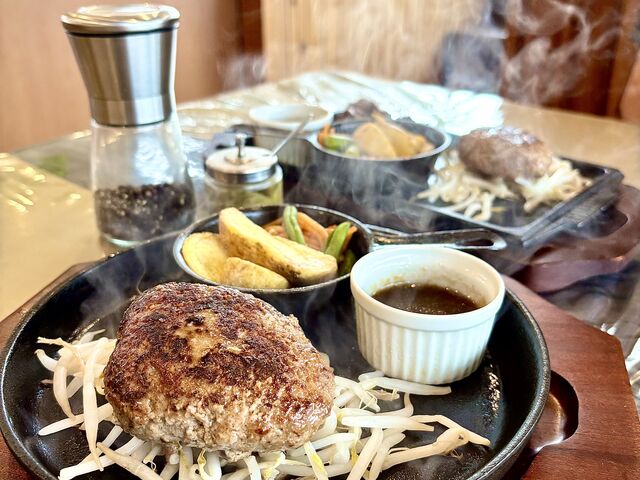 ハンバーグランチ_ムッシュさかい 筑紫野店