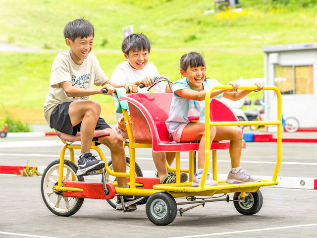 おもしろ自転車_苗場スキー場