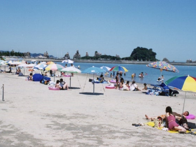 橋杭海水浴場の写真1