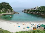 泊海水浴場の写真1