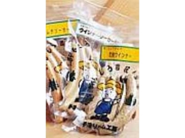 鶏のソーセージはあっさりとした味わい_美山おもしろ農民倶楽部
