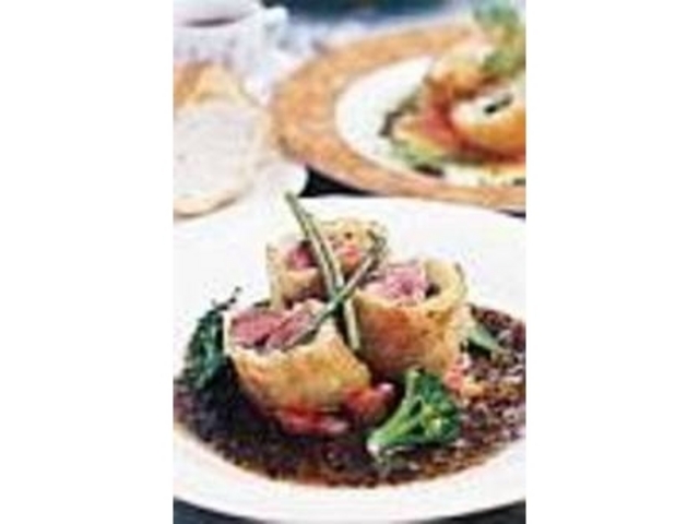 豊かな色どりが食欲をそそるお昼のコース_ビストロ モン・ポット