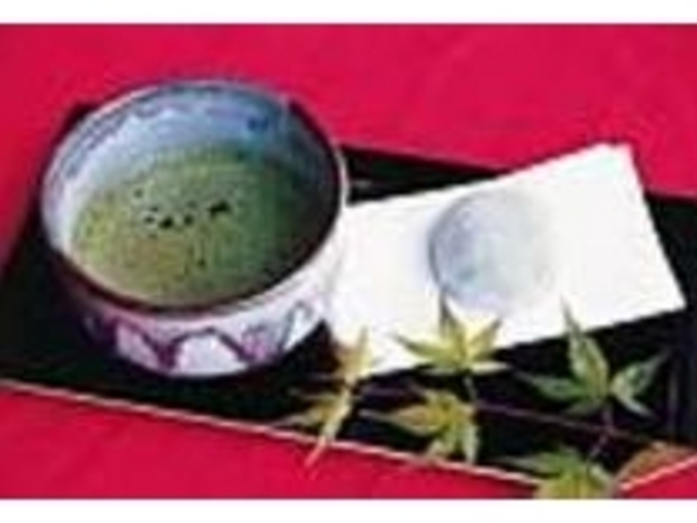 くさは餅かうぐいす餅が選べる抹茶セット_老舗くさは餅本舗