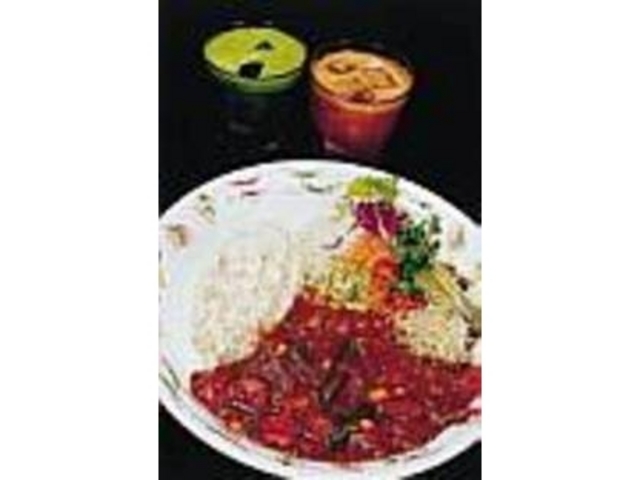 有機野菜を使ったカレーは辛口で美味しい_ぴーまん